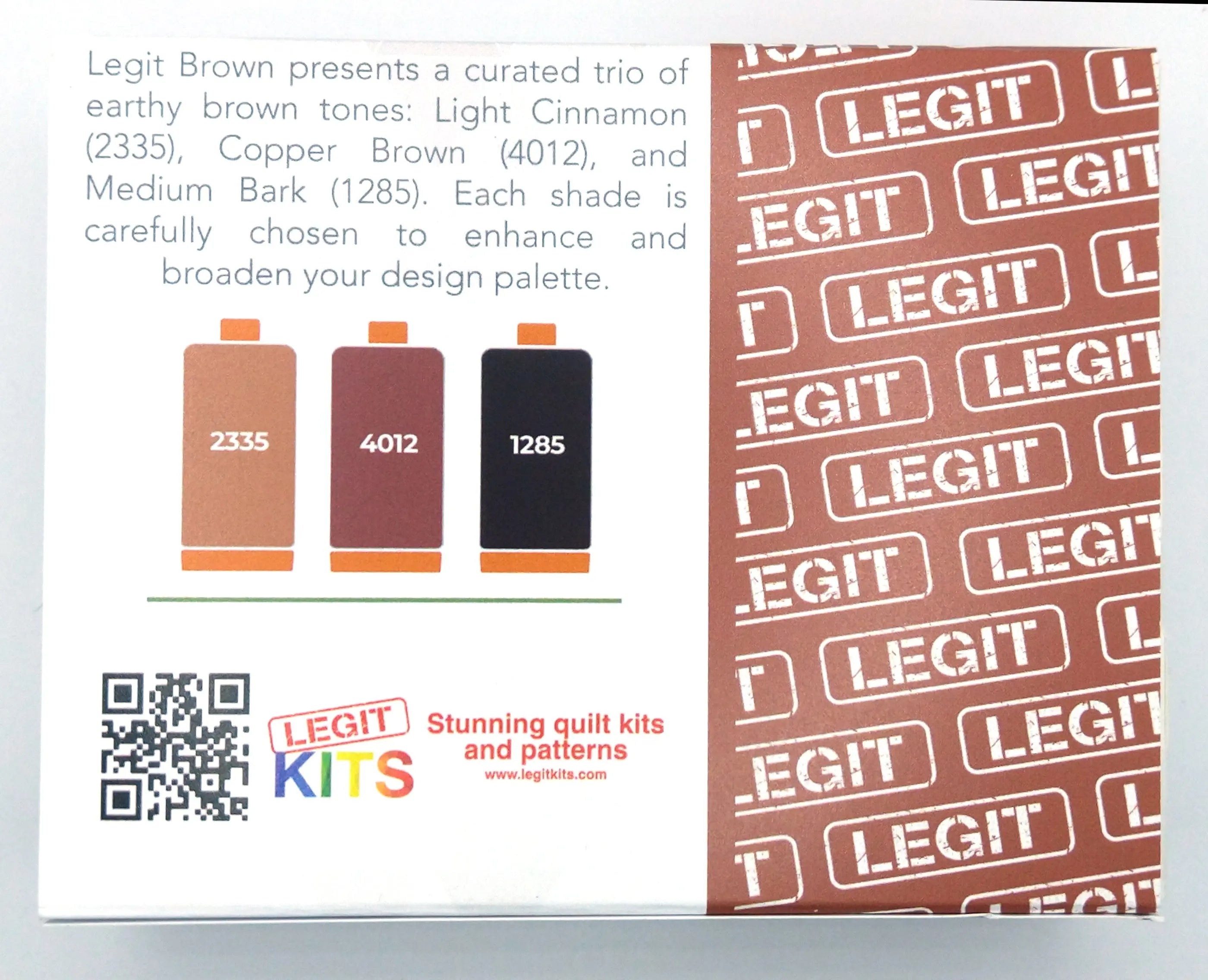 Aurifil Thread Collection - Brown Legit Kits