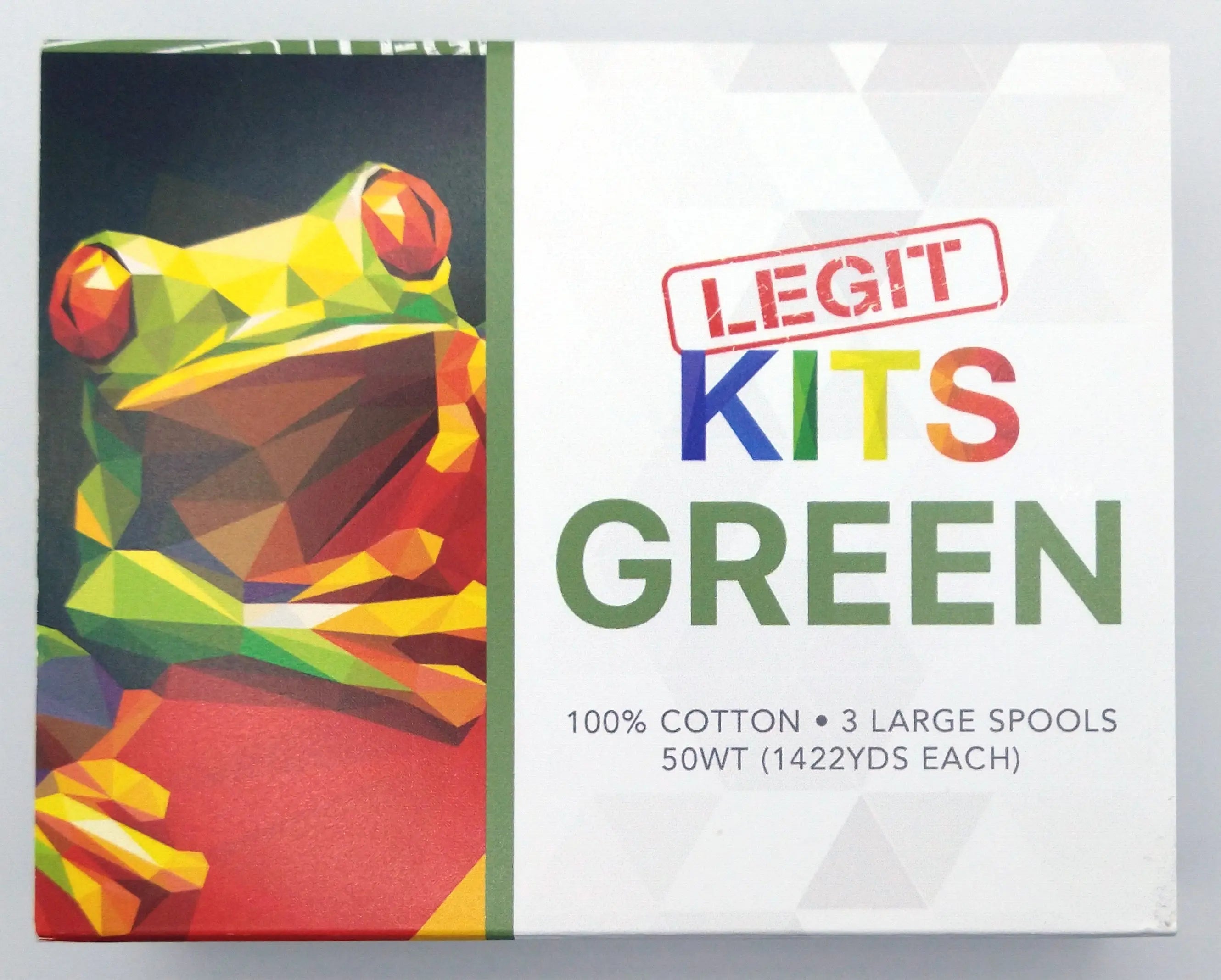 Aurifil Thread Collection - Green Legit Kits