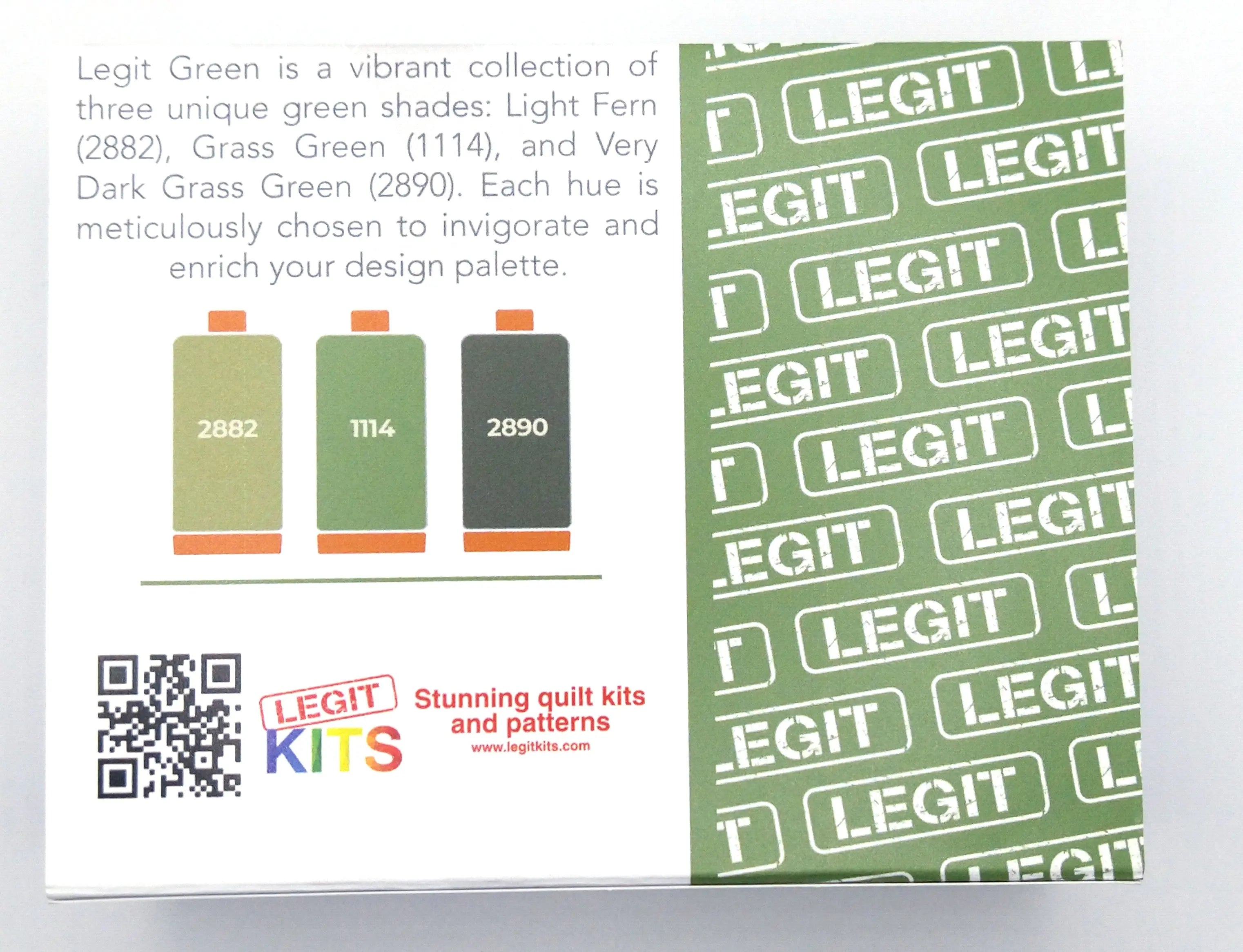 Aurifil Thread Collection - Green Legit Kits