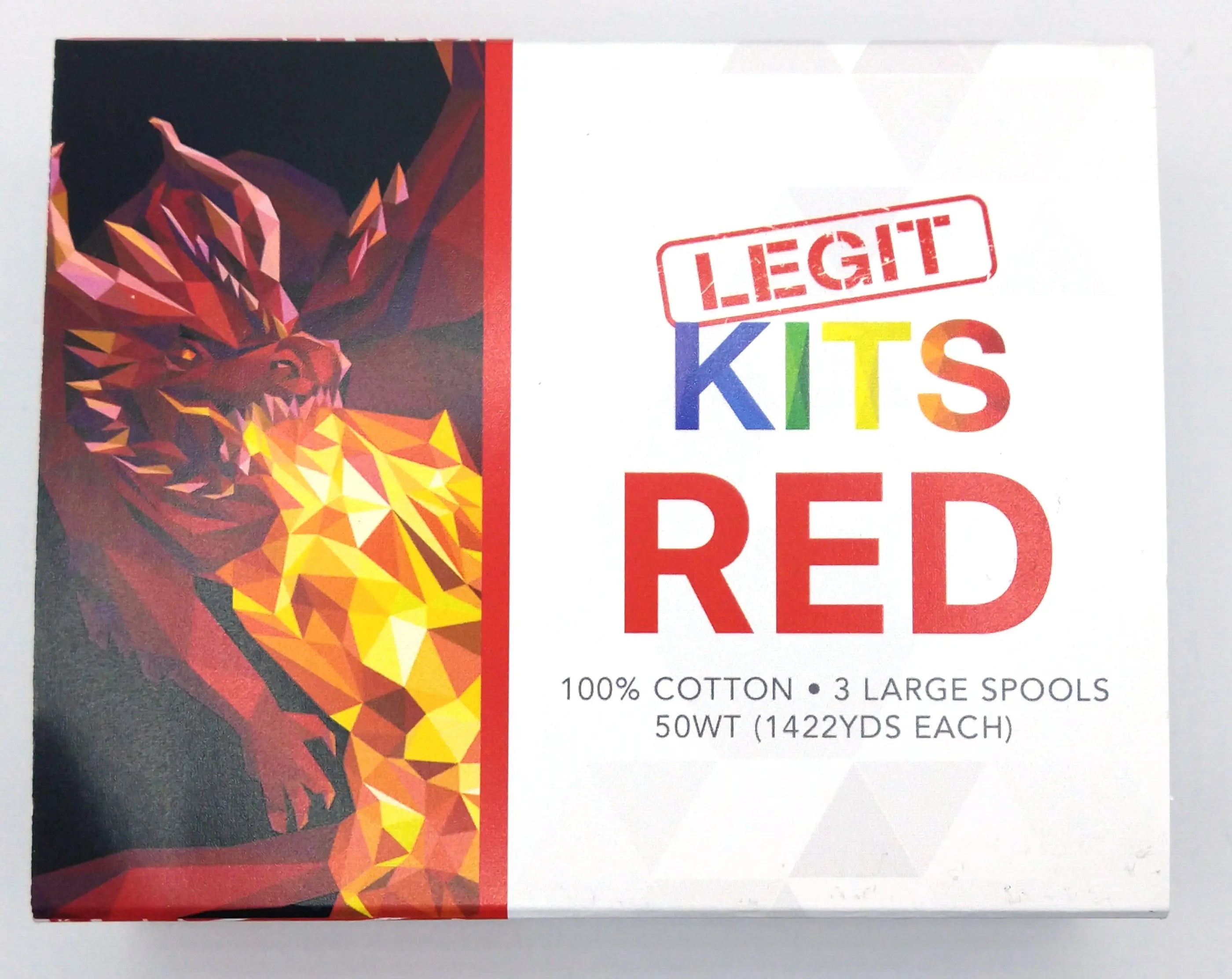 Aurifil Thread Collection - Red Legit Kits