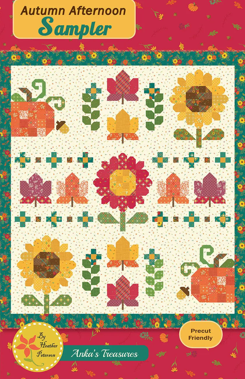 Autumn Afternoon Sampler - Linda's Electric Quilters