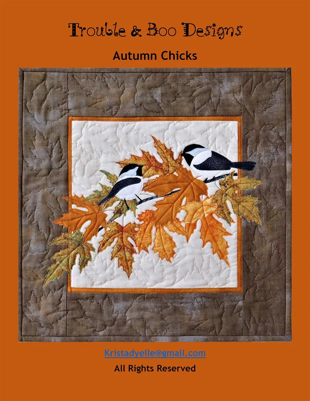 Autumn Chicks - Linda's Electric Quilters