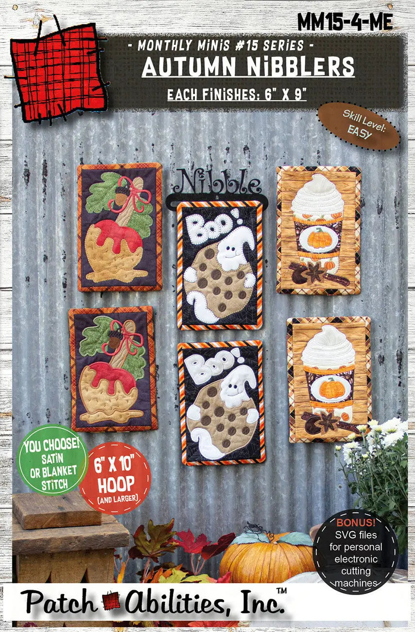 Autumn Nibblers ME - Linda's Electric Quilters