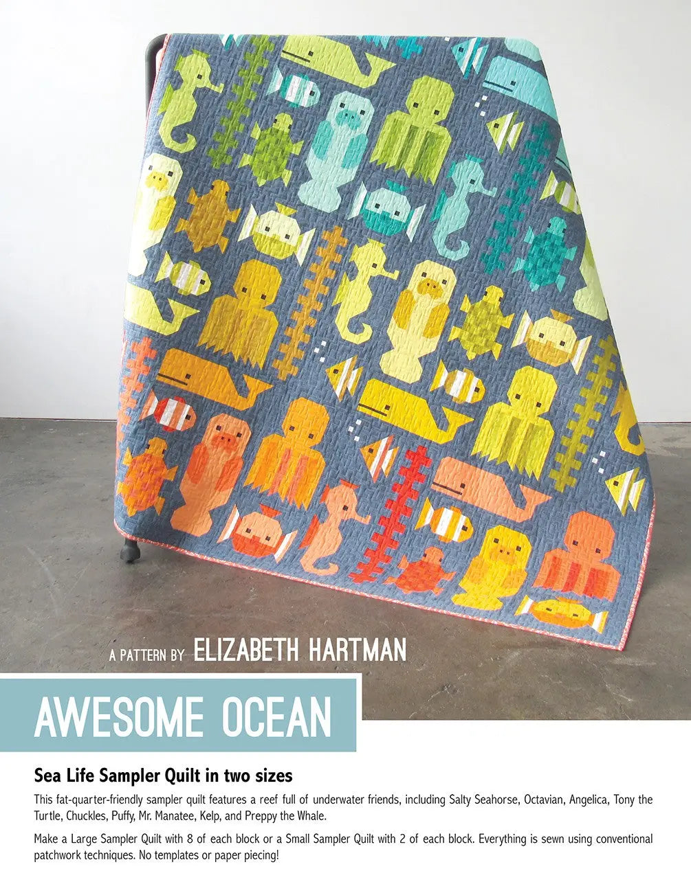 Awesome Ocean - Linda's Electric Quilters