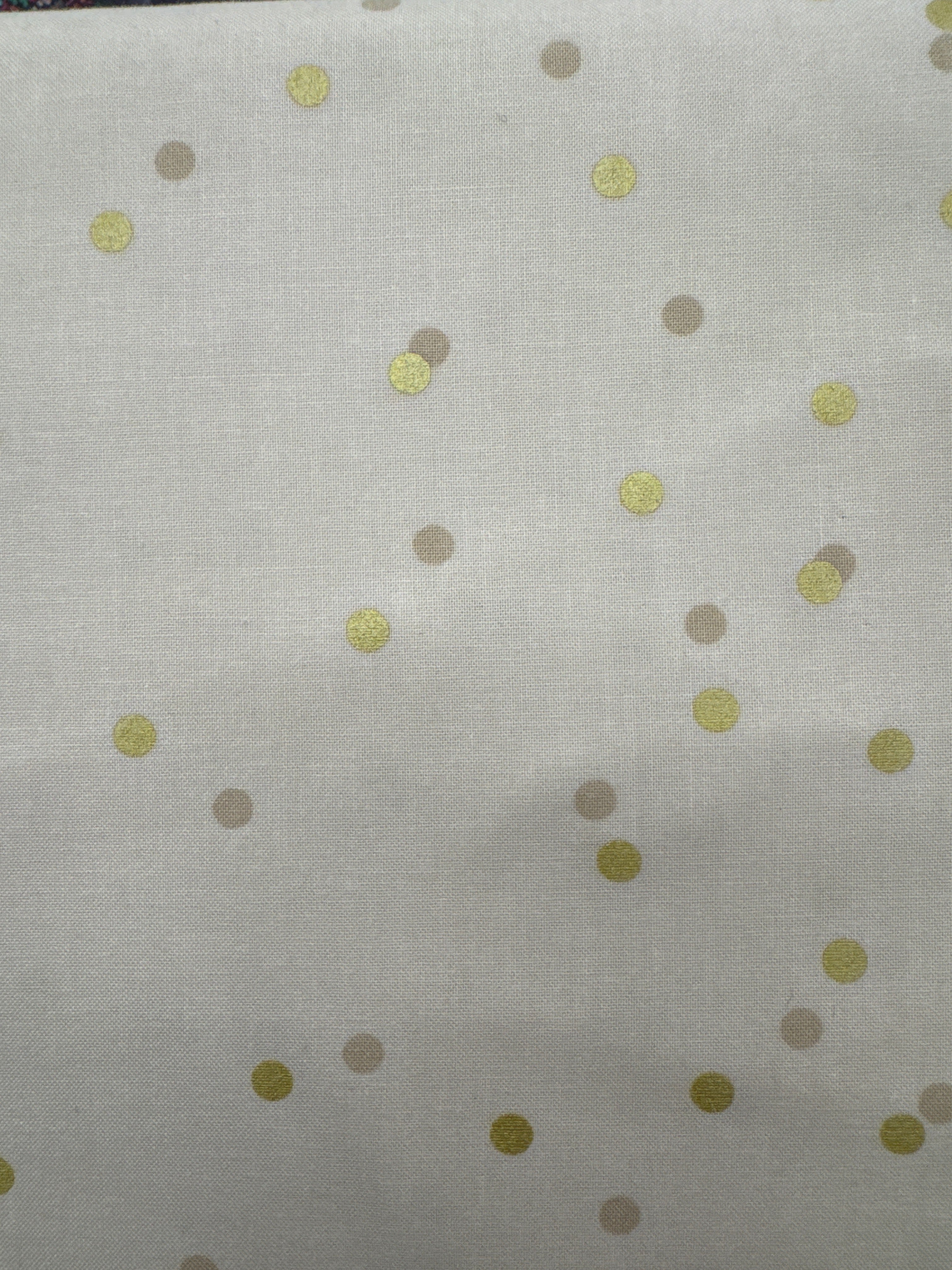 Ombre Confetti Gold on Cream blender quilting fabric by Moda