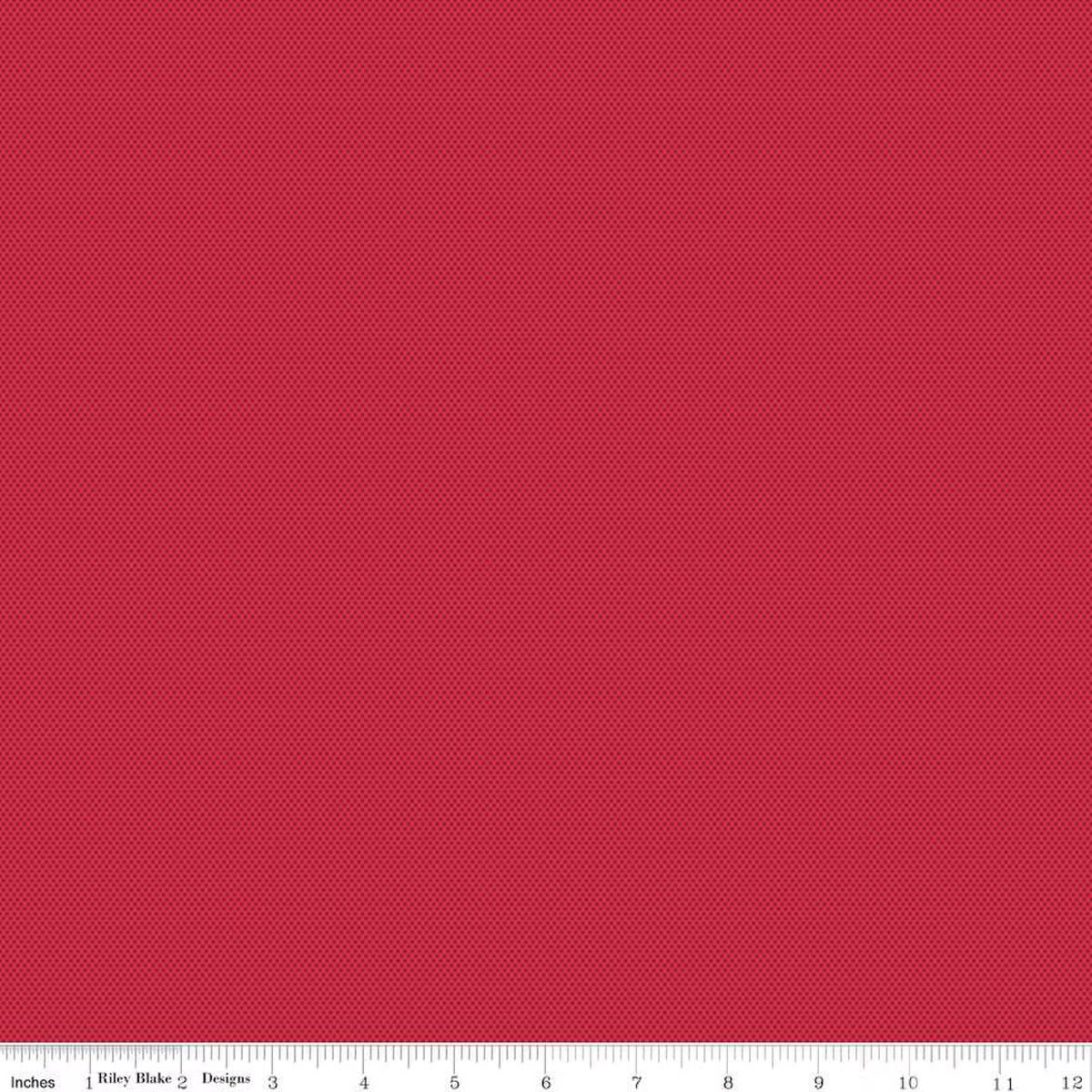 Poparazzi Riley Red blender quilting fabric by Riley Blake