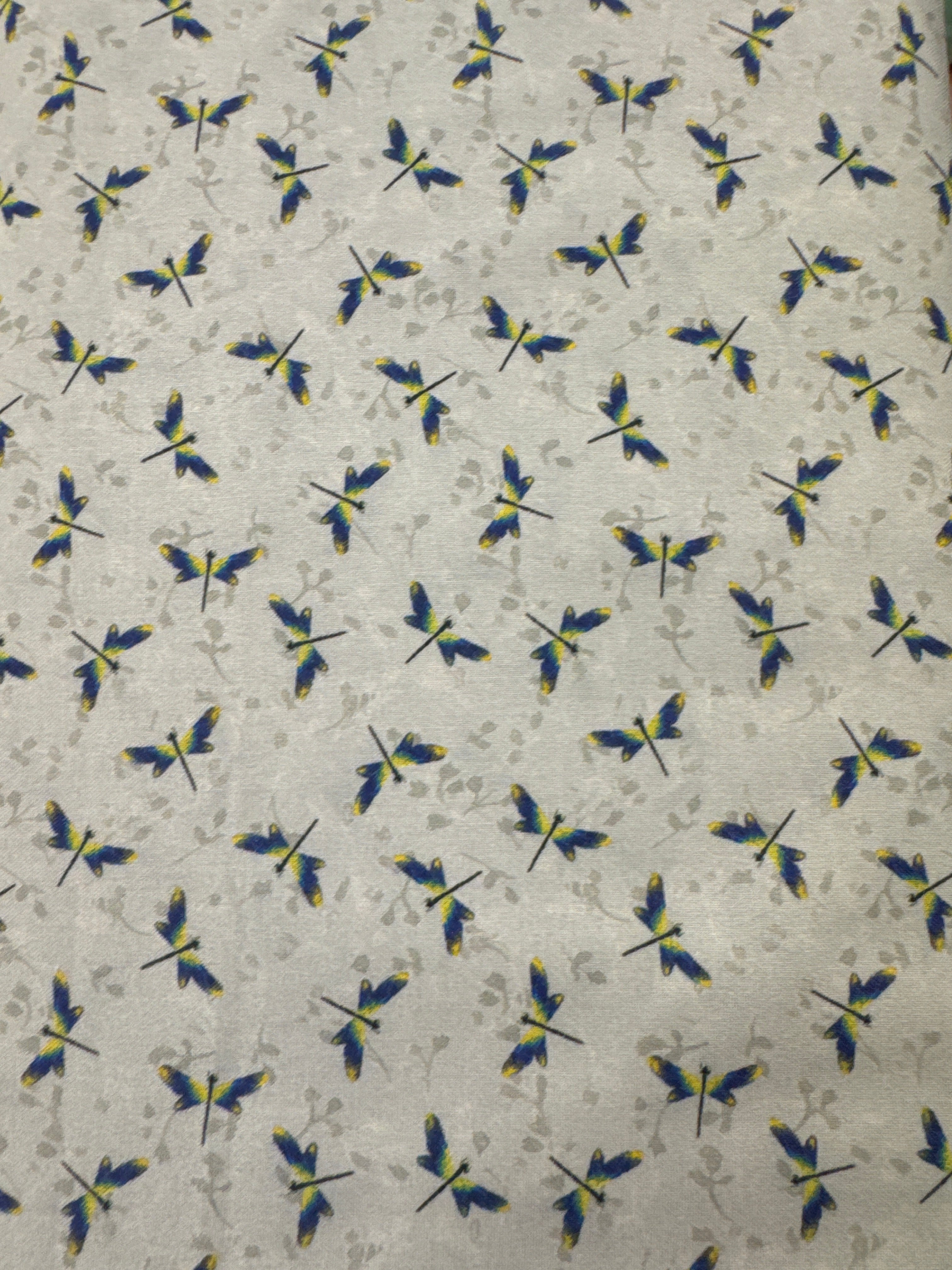 Secret Garden Dragonflies novelty quilting fabric by Windham Fabrics