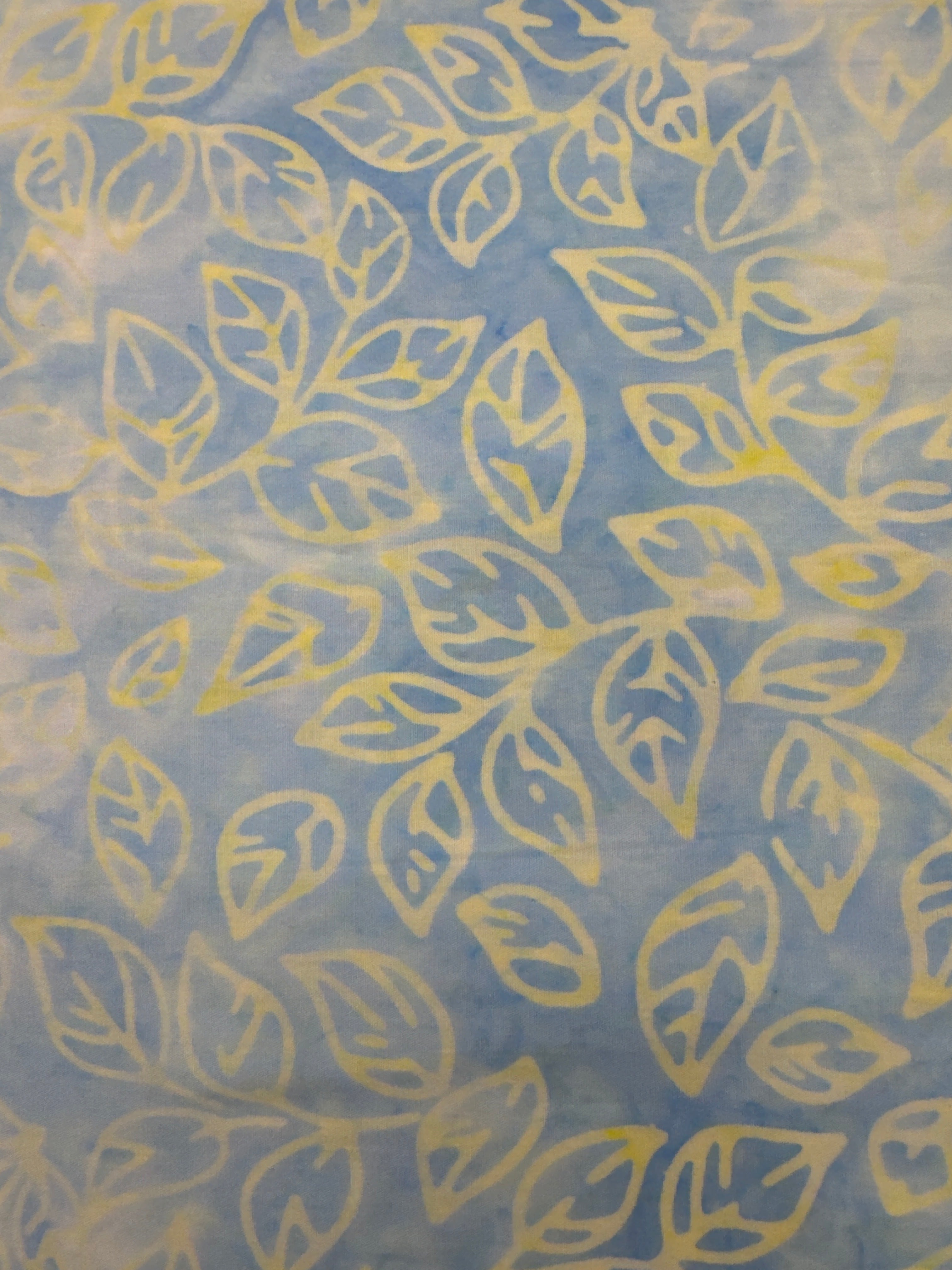 Floral Wave Sky blue quilting fabric by Robert Kaufman