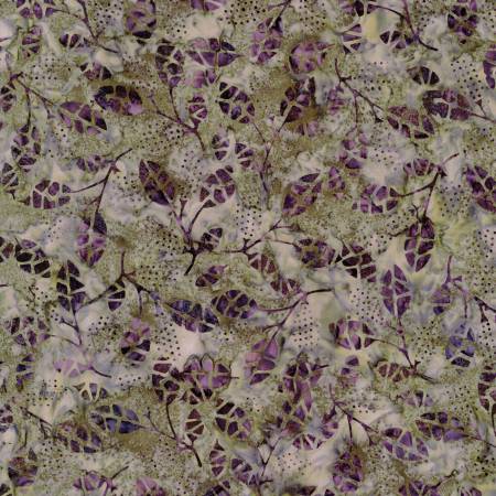 Timeless Treasures fig leaves batik quilting fabric