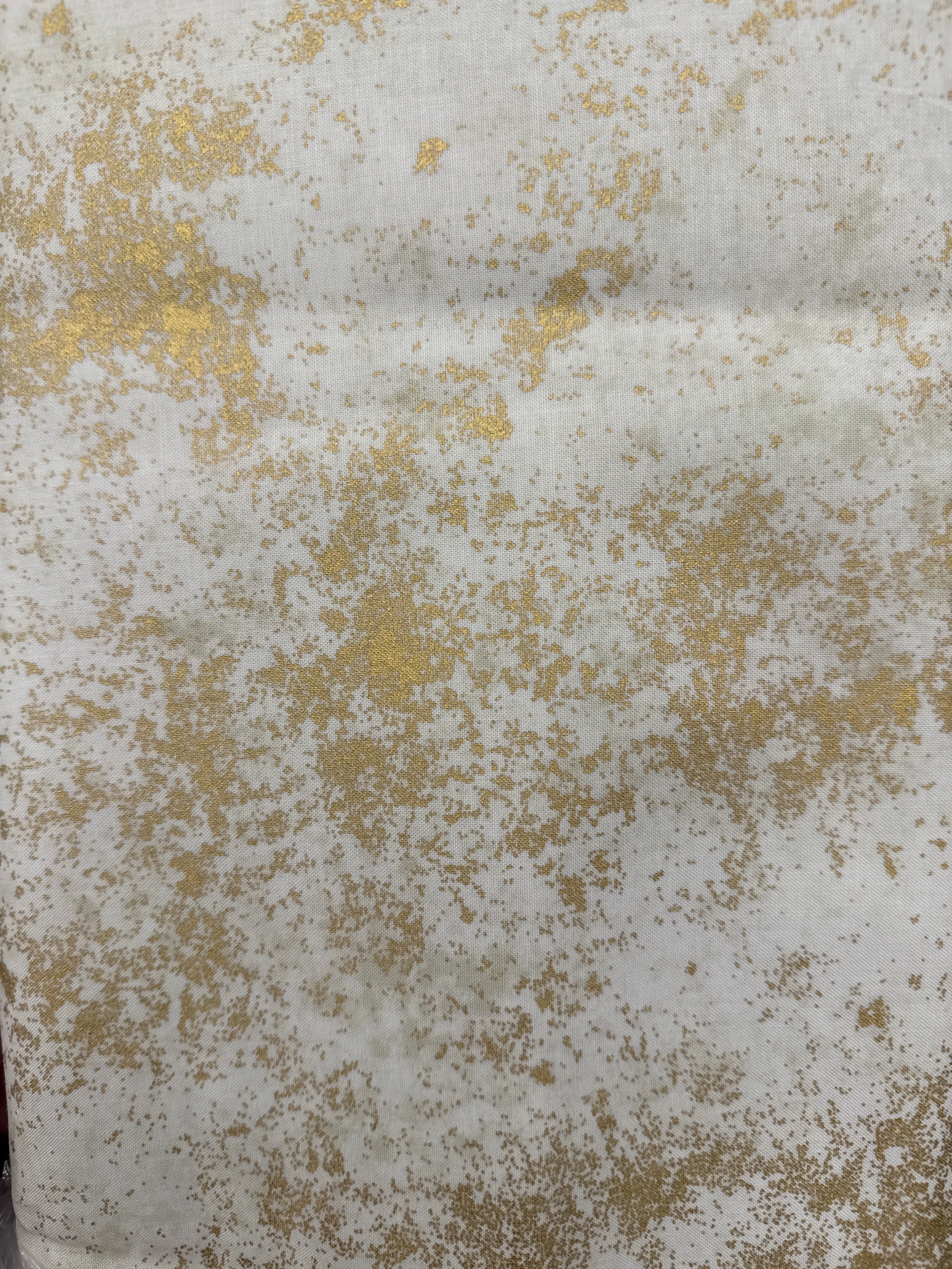 Natural Gold Dust beige blender quilting fabric by Hoffman Fabrics