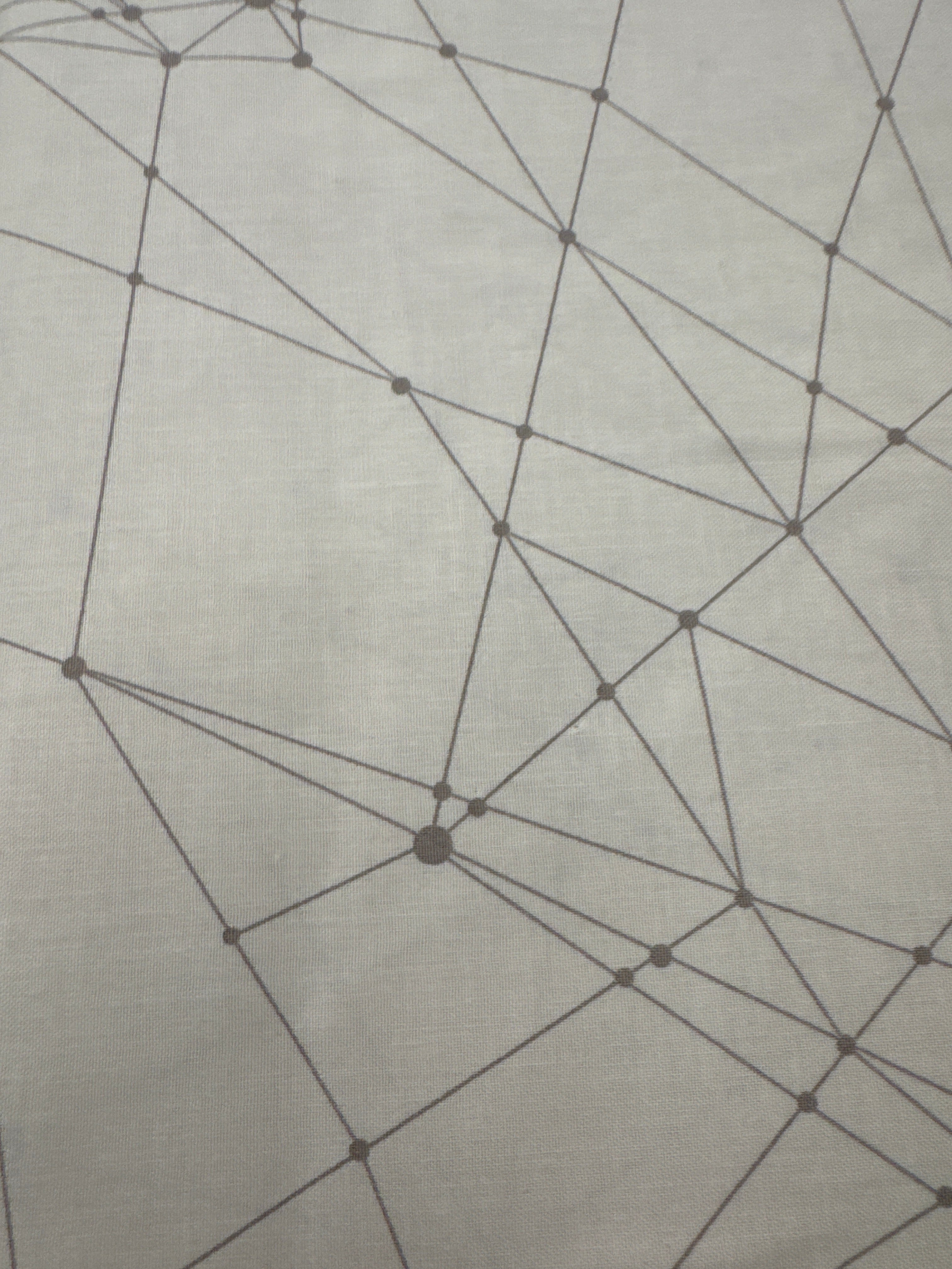 Wallflower Cream Large Geometric quilting fabric by Andover Fabrics