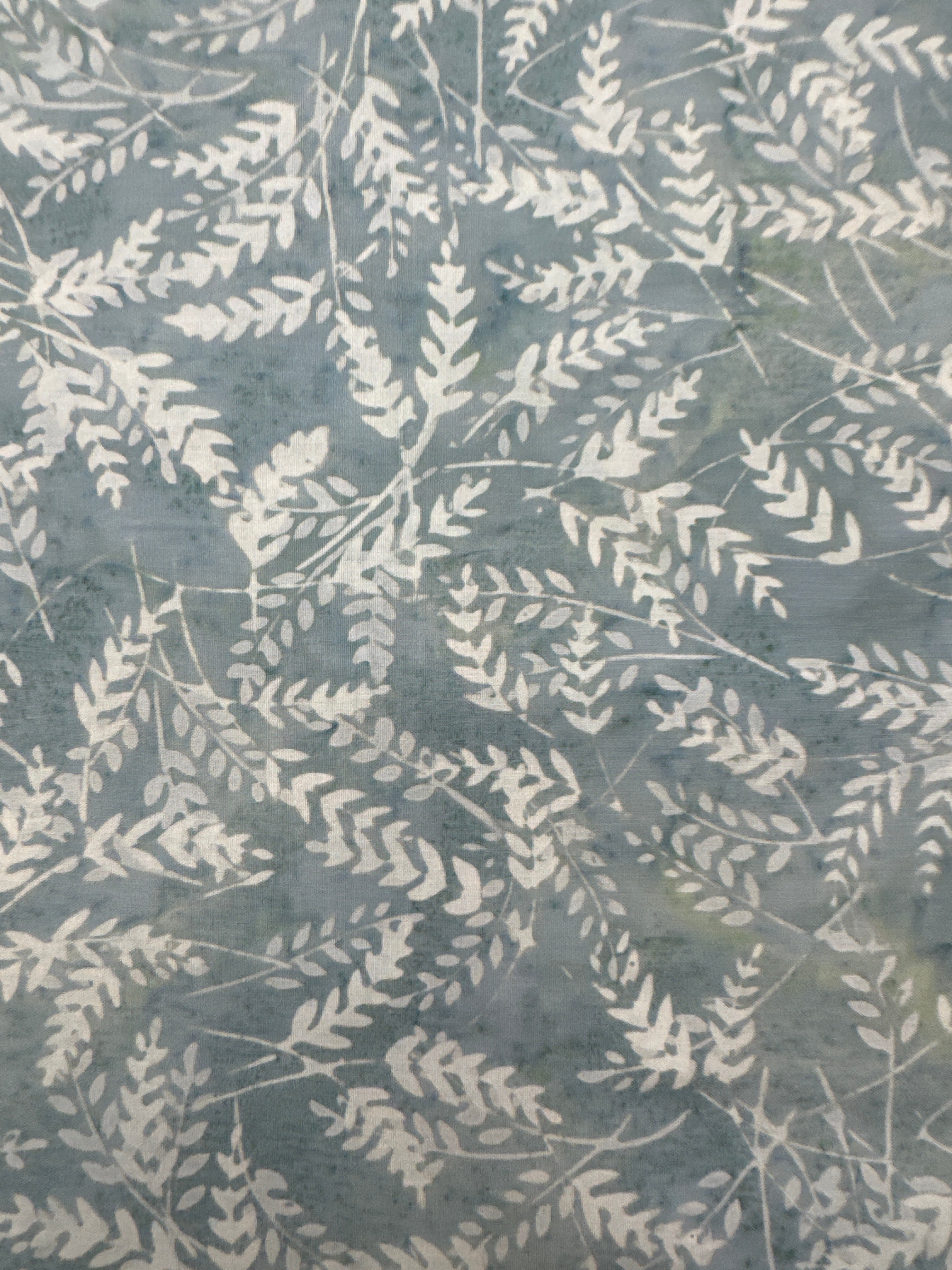 Small Sprigs Seafoam green blender quilting fabric by Hoffman Fabrics