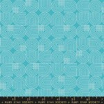 Ruby Star Pivot Dark Turquoise blender quilting fabric by Moda