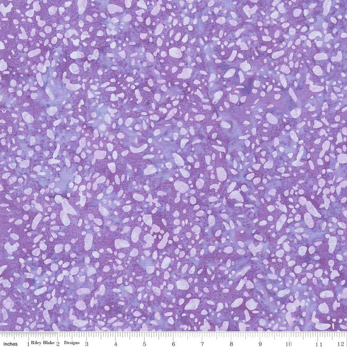 Terrazzo Berries Batiks Orchid quilting fabric by Riley Blake