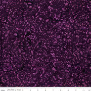Terrazzo Berries Batiks Grape Soda quilting fabric by Riley Blake