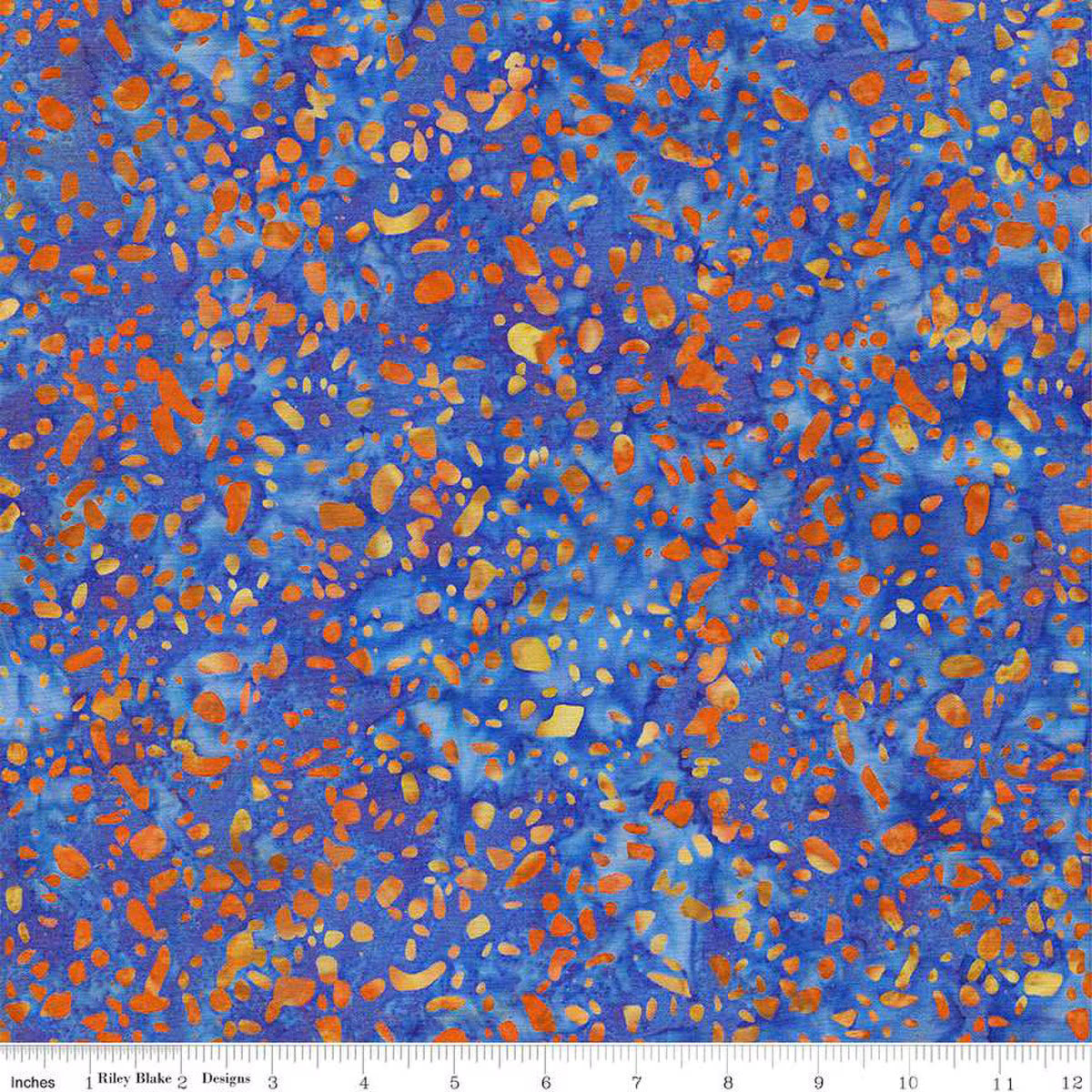Terrazzo Berries Batiks Purple Outburst quilting fabric by Riley Blake