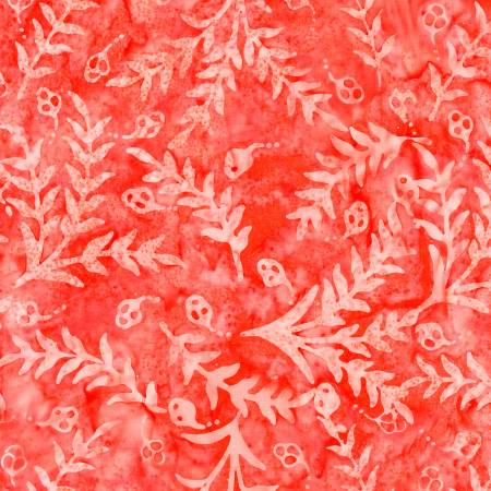 Riley Blake Sassy and Tweet batik quilting cotton in Papaya