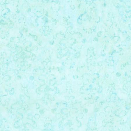 Riley Blake Expressions Watercolor Daisies batik quilting fabric in Adriatic Mist