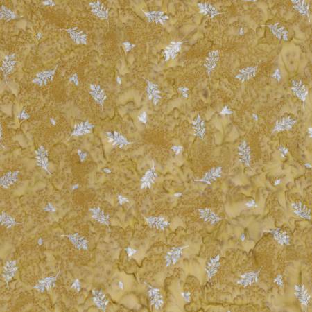 Riley Blake Expressions Watercolor Daisies batik quilting fabric in Antique Gold