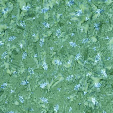 Riley Blake Expressions Watercolor Daisies batik quilting fabric in Artichoke