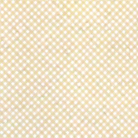 Riley Blake Expressions Watercolor Daisies batik quilting fabric in Cornsilk