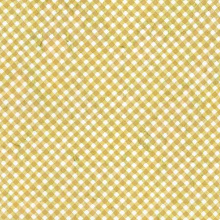 Riley Blake Expressions Watercolor Daisies batik quilting fabric in Butterscotch