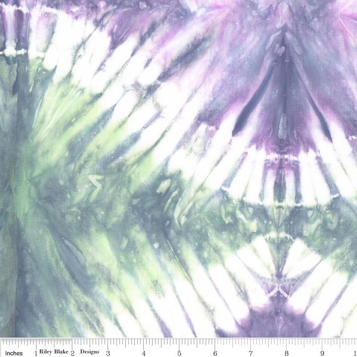 RB Batiks Lilac Mint - Express Yourself! Shibori