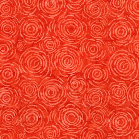 Riley Blake Carnival Glass Papaya batik quilting fabric