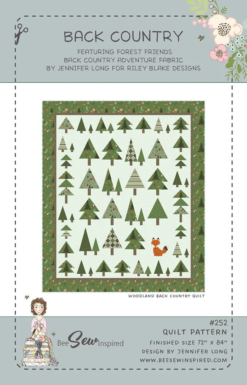 Back Country Quilt Pattern - Linda's Electric Quilters