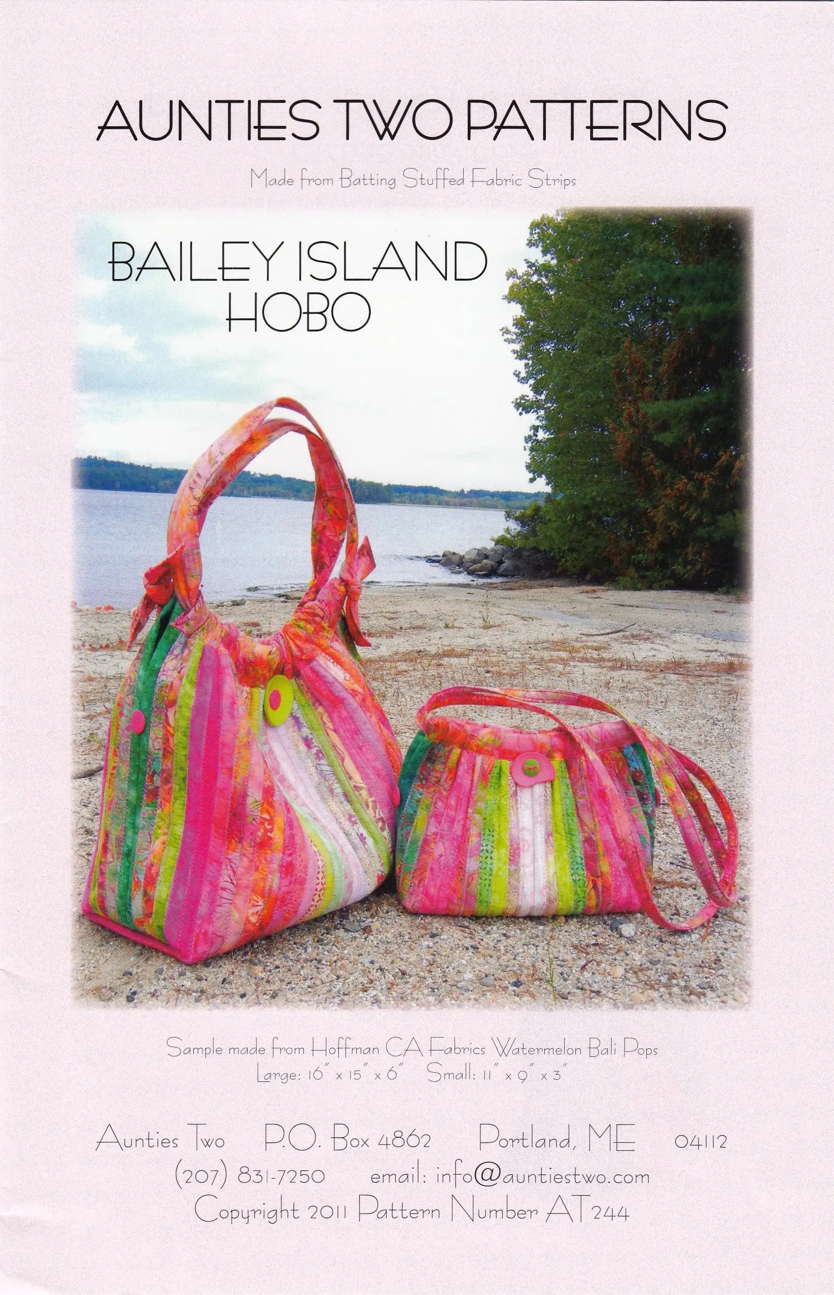 Bailey Island Hobo - Linda's Electric Quilters