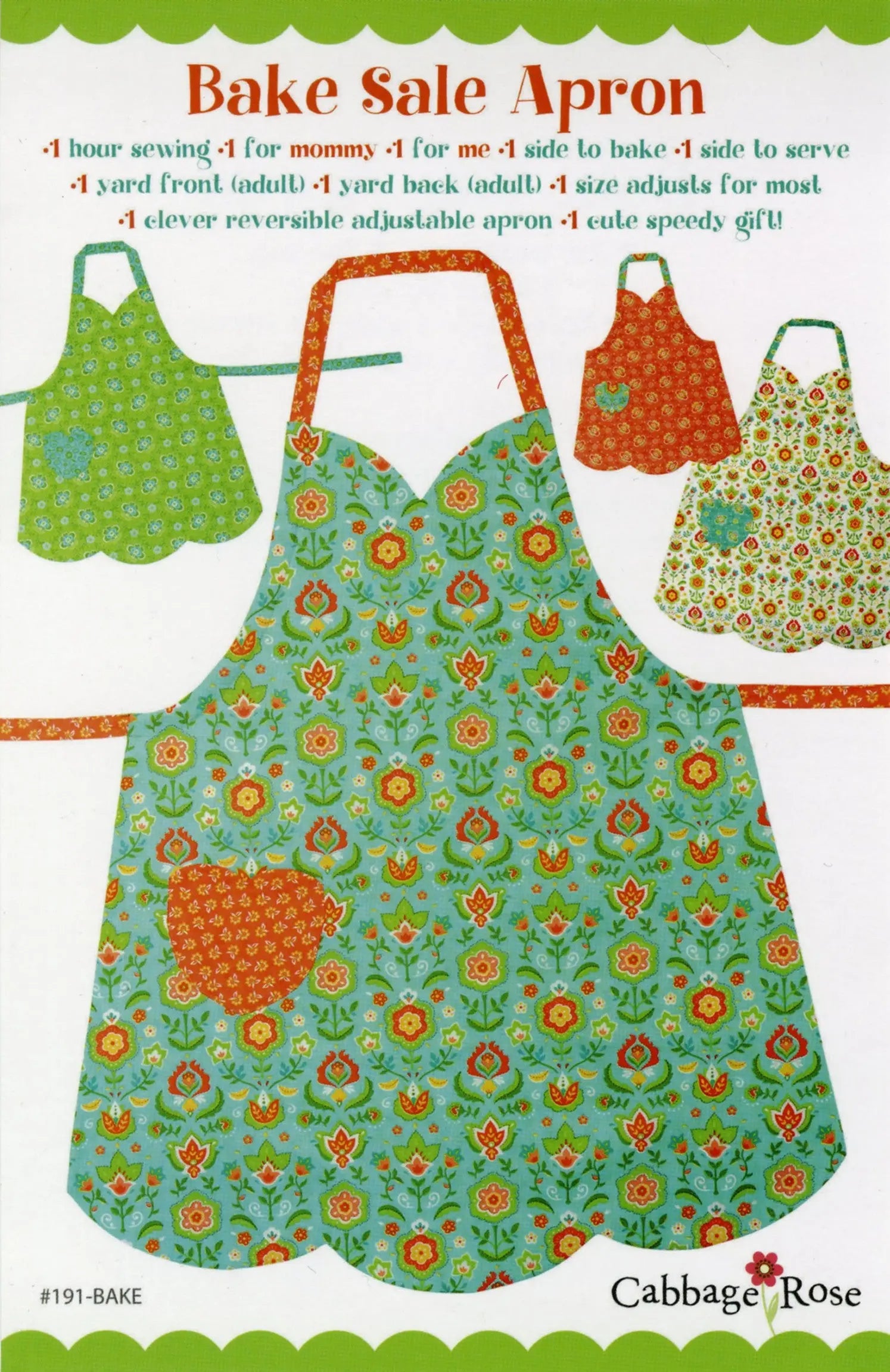 Bake Sale Apron - Linda's Electric Quilters