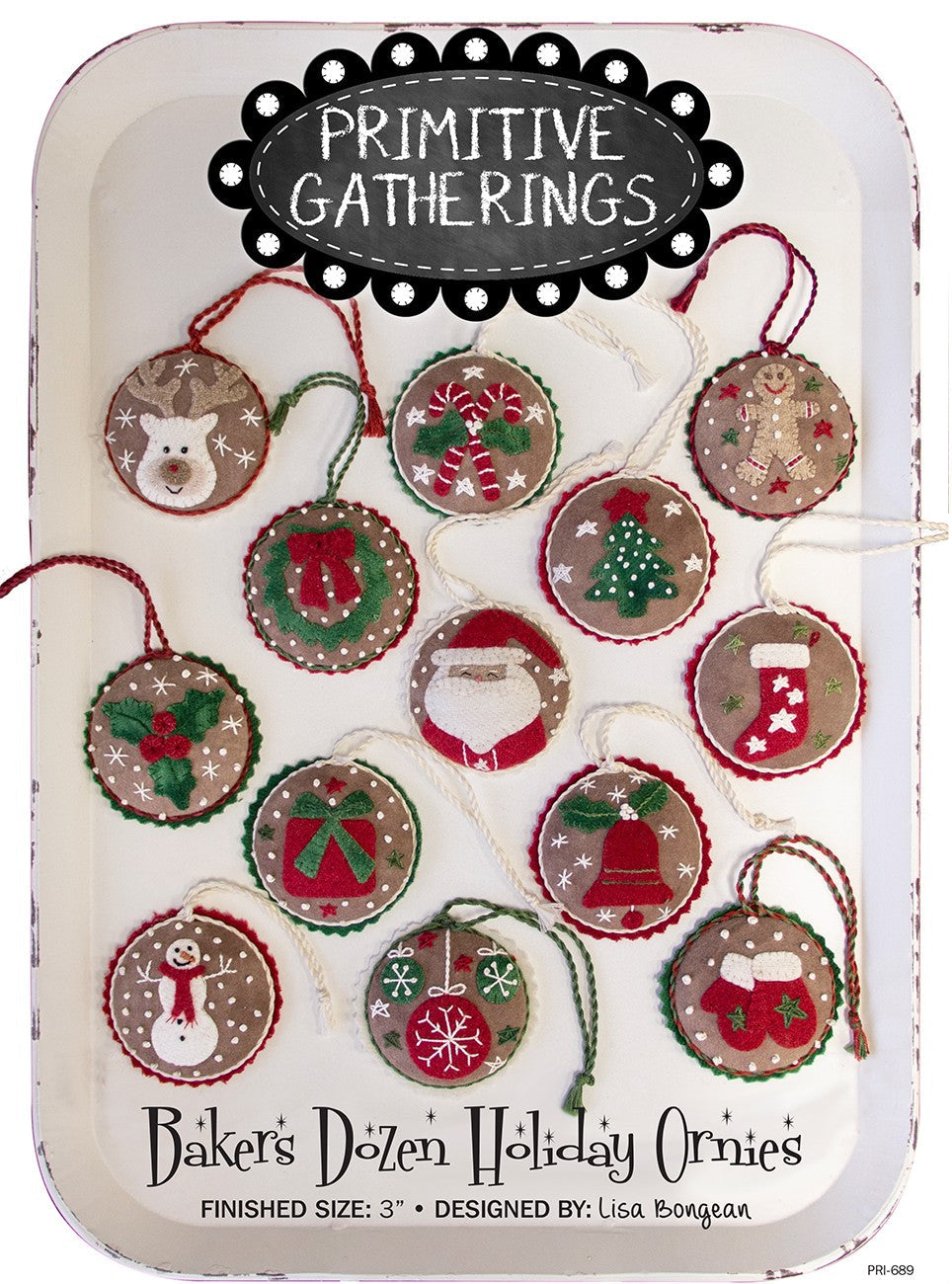 Bakers Dozen Holiday Ornies