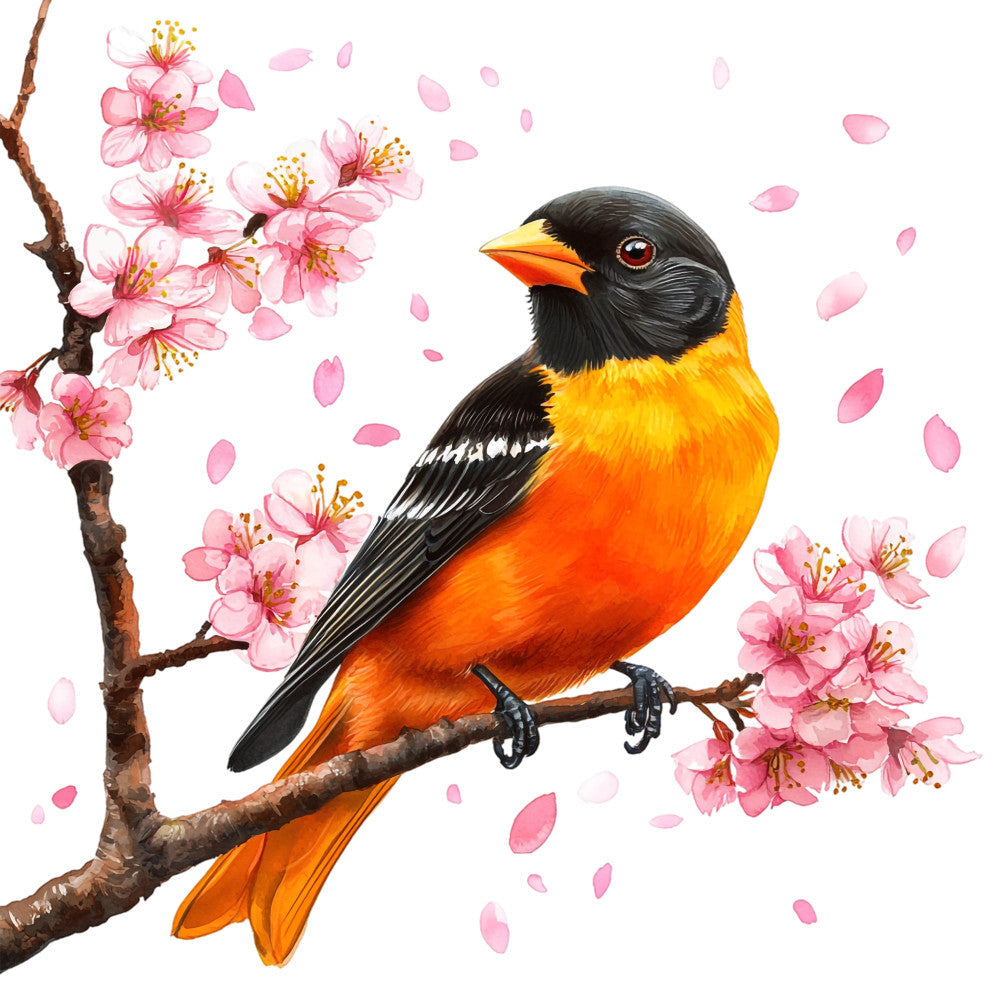 Baltimore Oriole Fabric Panel 8