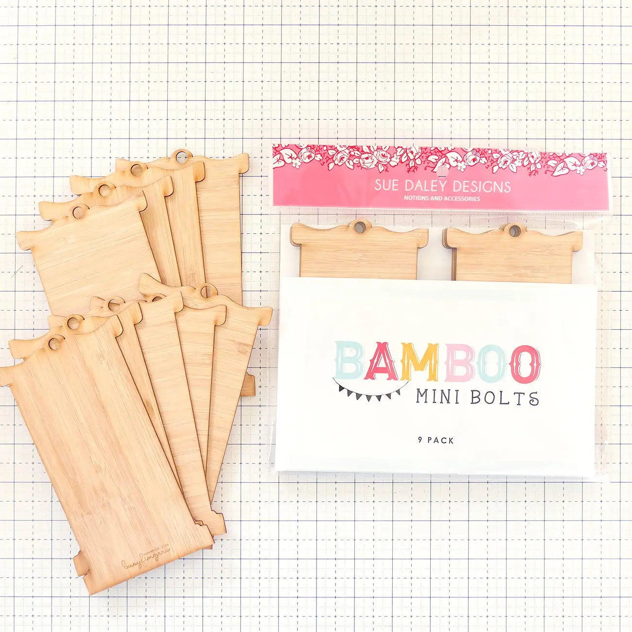 Bamboo Mini Bolts 9pk - Linda's Electric Quilters