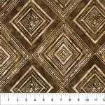 Banyan 80452-36 TILEWORK RATTAN DIAMONDS 45" Fabric Per Yard Fabric Fanatics