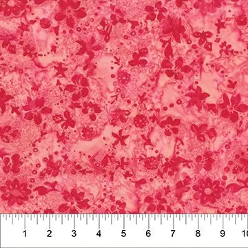 Banyan 80633-24 - Rose Parade Circles Raspberry 45" Fabric Per Yard Fabric Fanatics