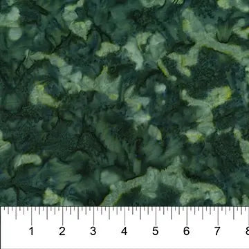 Banyan 80645-74 WATERCOLOR FLORAL SMOKEY PINE 45" Fabric Per Yard Fabric Fanatics