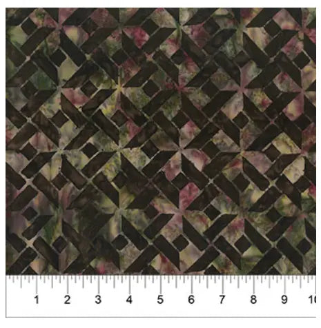 Banyan 80916-39 Quilt Inspired: Borders - Walnut Brown 45" Fabric Per Yard Fabric Fanatics