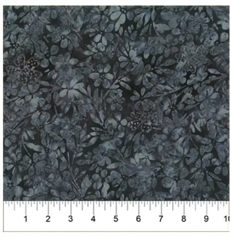 Banyan 80996-68 - PEARLS - Wild Daisies - Smokey Teal 45" Fabric Per Yard Fabric Fanatics