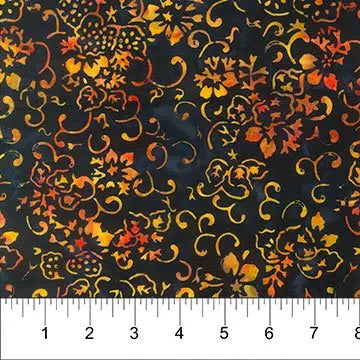 Banyan 83073-49 CHANGING SEASONS - Swirled - Midnight 45" Fabric Per Yard Fabric Fanatics