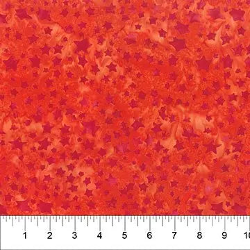 Banyan 83285-1008 ARCTIC FUN Stars - Fruit Punch 45" Fabric Per Yard Fabric Fanatics