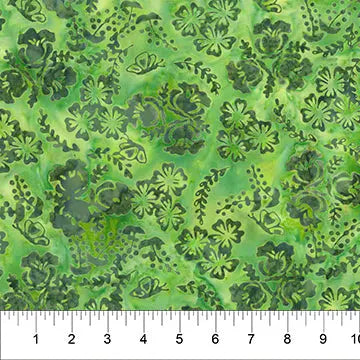 Banyan 83294-710 - Secret Garden - Lime Twist 45" Fabric Per Yard Fabric Fanatics