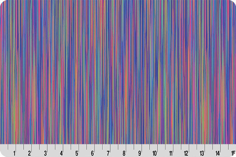 Barely Basics Melange Quilting Cuddle Rainbow Fabric Per Yard