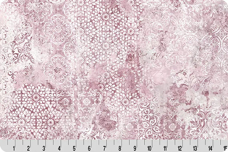 Barely Basics Stone Wash Quilting Cuddle Rose Fabric Per Yard Shannon Fabrics