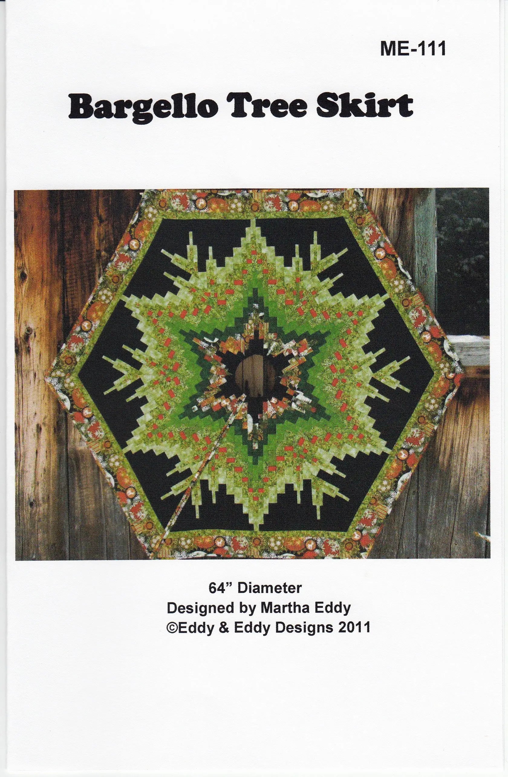 Bargello Tree Skirt - Linda's Electric Quilters