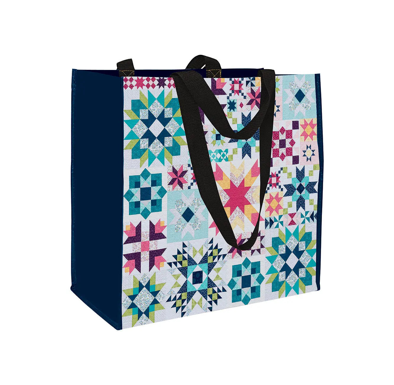 Barn Star Sampler Eco Tote - Linda's Electric Quilters