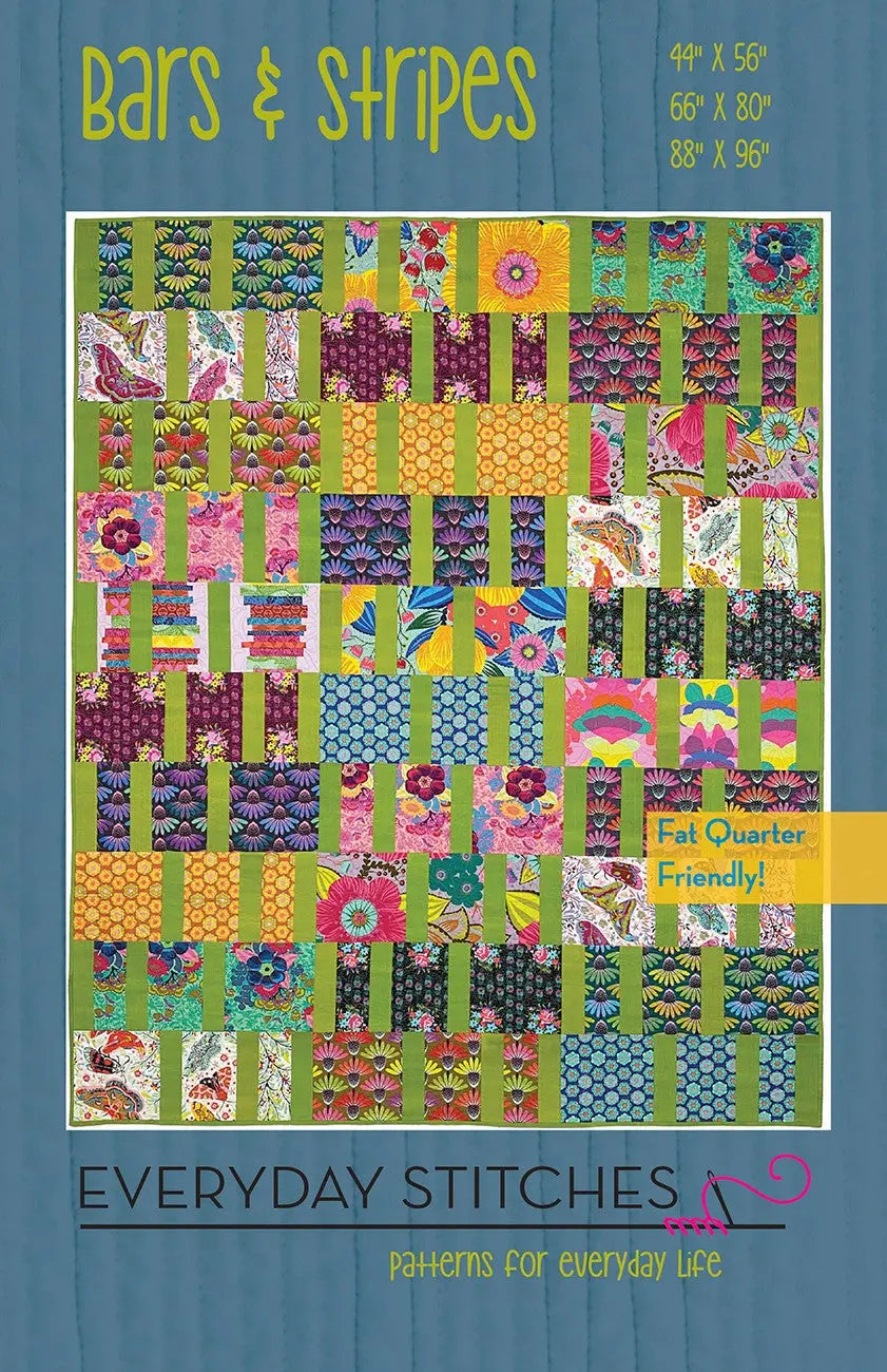 Bars & Stripes - Linda's Electric Quilters