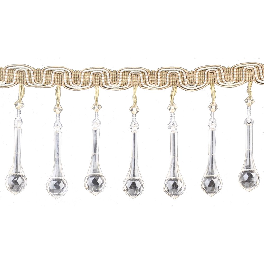 Beaded Fringe - 4" length (10 YDS)-BB-988-16/24