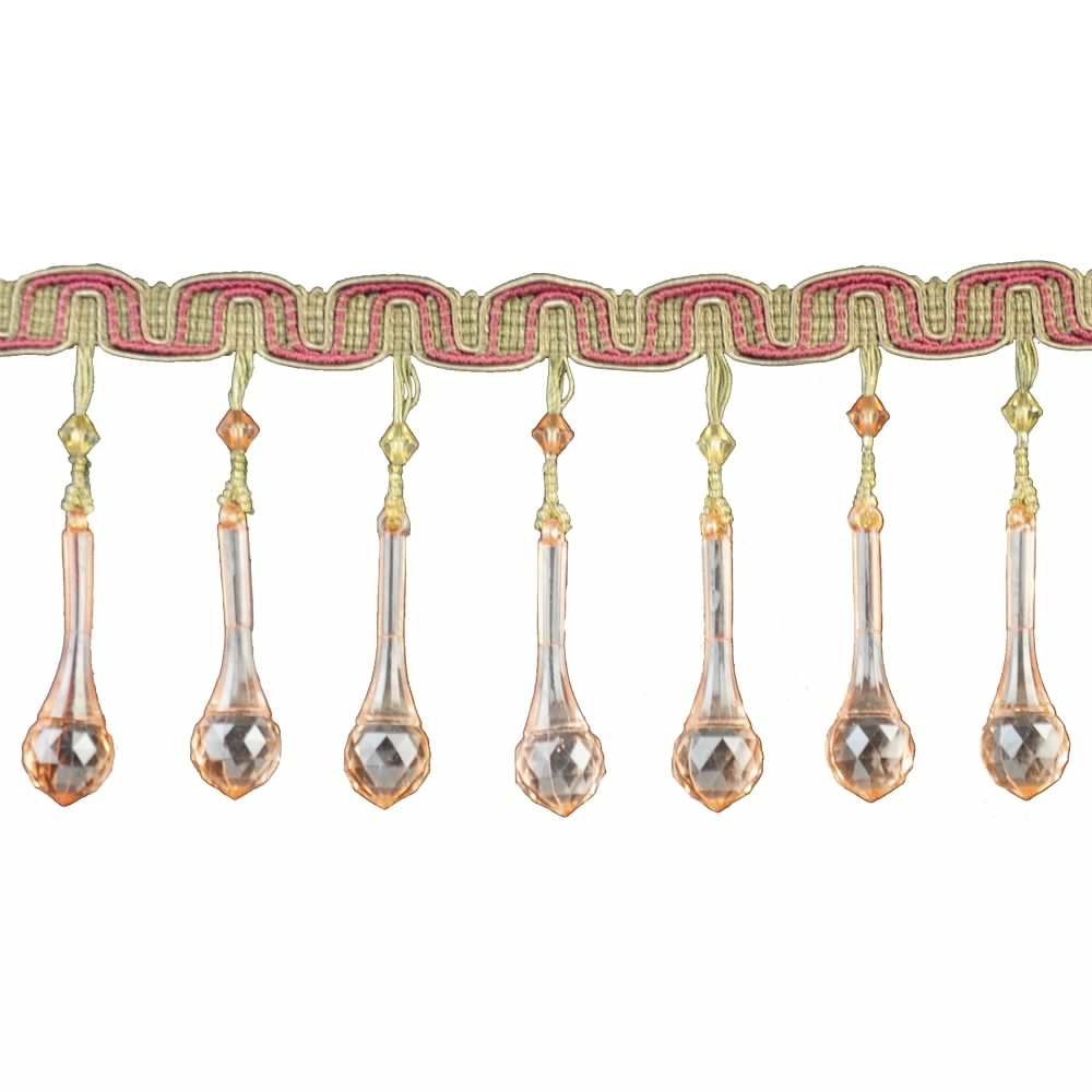 Beaded Fringe - 4" length (10 YDS)-BB-988-18/10