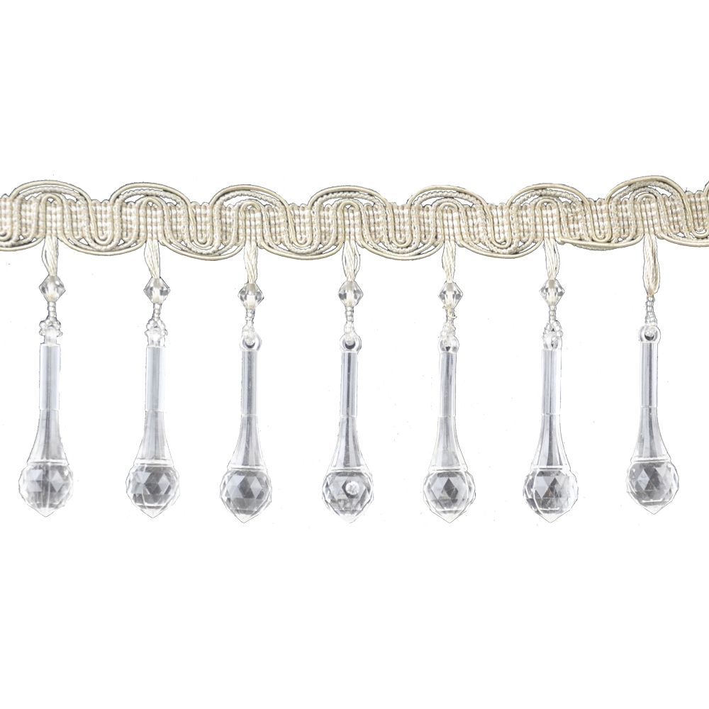 Beaded Fringe - 4" length (10 YDS)-BB-988-82